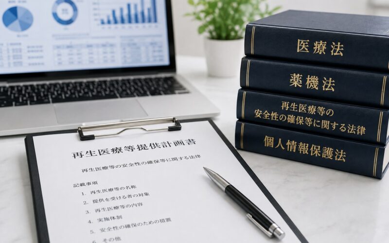 再生医療に関わる4つの法律 ― どこまでが規制の対象か
